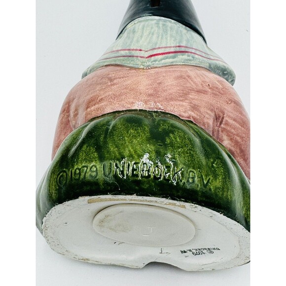 Vintage Unieboek Gorham Gnome Lady Coin Bank 1979 with Original Stopper - Picture 5 of 9